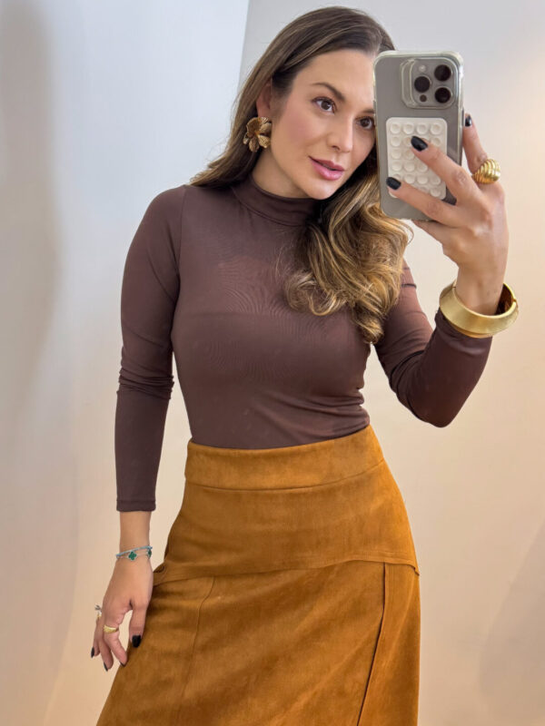 Body Iza Cacharrel - Marrom