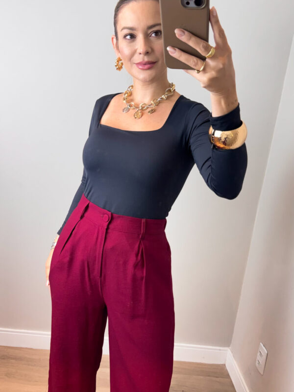 Calça Lívia - Bordô