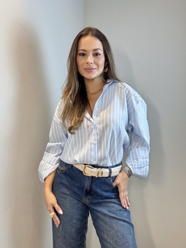 Camisa Listras - Azul