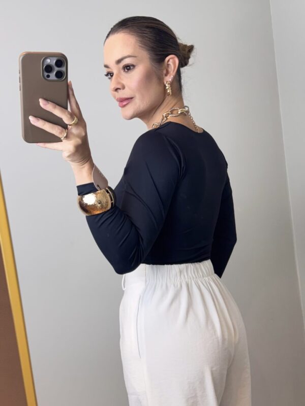 Body Iza Cacharrel - Preto